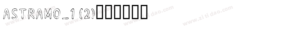 ASTRAMO_1 (2)字体转换
